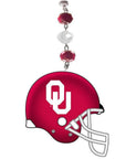 University of Oklahoma - Helmet (set of 3) MAGNETIC ORNAMENT - MagTrim Magnetic Ornaments LLC