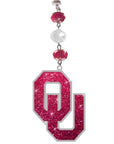 University of Oklahoma - Logo Bling (set of 3) MAGNETIC ORNAMENT - MagTrim Magnetic Ornaments LLC
