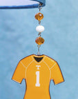 University of Tennessee - Jersey (set of 3) MAGNETIC ORNAMENT - MagTrim Magnetic Ornaments LLC