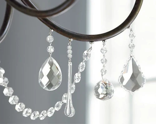 How to Add Crystals to a Chandelier
