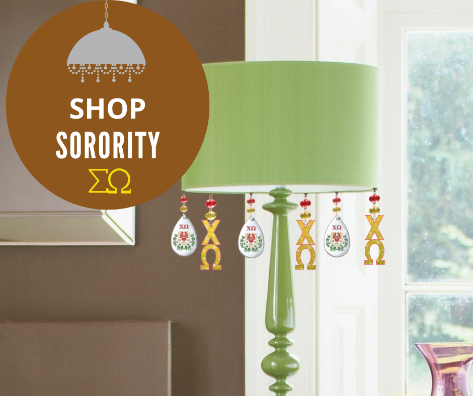 SHOP: Sorority Chandelier Ornaments | MagTrim Designs LLC