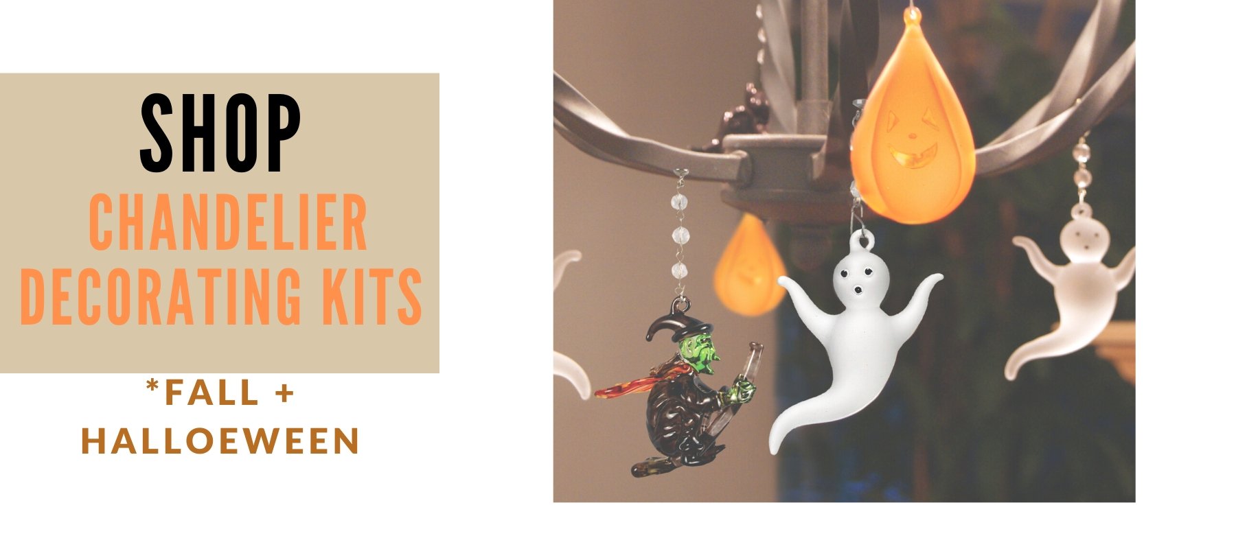 SHOP: HALLOWEEN - COMPLETE CHANDELIER DECORATING KITS | MagTrim Designs LLC