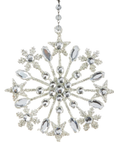 3.5" CRYSTAL JEWELED SNOWFLAKES - 3 Styles Available (Set/1) MAGNETIC CHANDELIER ORNAMENT