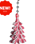 PEPPERMINT TREE (Set/3) or (Set/1) MAGNETIC CHANDELIER ORNAMENT