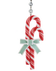 WHIMSICAL CANDY CANE - MULTIPLE STYLES (Set/1) MAGNETIC CHANDELIER ORNAMENT