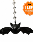 3" WHIMSICAL "EYE LASH" BAT (Set/1) MAGNETIC HALLOWEEN CHANDELIER ORNAMENT