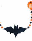 12" BAT GARLAND (Set/3) MAGNETIC CHANDELIER GARLAND