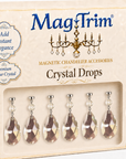 2" Clear "MINI" Center Cut Crystal Almond