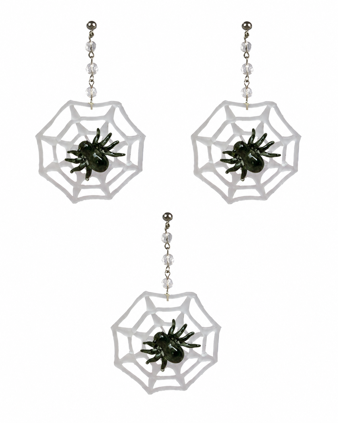 3.5" Spider Web magnetic chandelier ornament