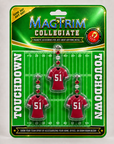 University of Alabama - Jersey  MAGNETIC ORNAMENT (SET/3)
