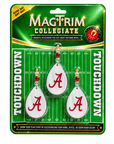 University of Alabama- Logo Crystal - MAGNETIC ORNAMENT (SET/3)