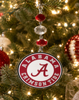 University of Alabama - Logo Acrylic MAGNETIC ORNAMENT (SET/3)