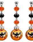 2" MINI HALLOWEEN BALL ORNAMENT (SET/3)– BAT