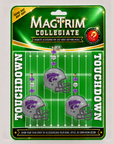 Kansas State University - Helmet  (set of 3)   MAGNETIC ORNAMENT