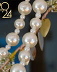 72" ( 6 Feet) Pearl Garland Strand - Continuous Beads (Set/1)