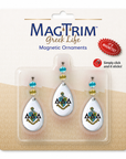 Greek Logo Crystal - Crest- Delta Delta Delta MAGNETIC ORNAMENT