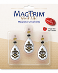 Greek Logo Crystal - Crest- Kappa Alpha Theta MAGNETIC ORNAMENT