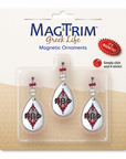 Greek Logo Crystal - Crest- Pi Beta Phi MAGNETIC ORNAMENT