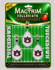 Auburn University - Logo Crystal  MAGNETIC ORNAMENT (SET/3)
