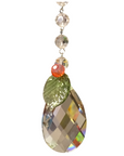 HOLIDAY 3" CLEAR FACETED WEAVED ALMOND Magnetic Chandelier Crystal (Set/1)