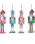 BRIGHT SPARKLE NUTCRACKERS (Set/1 ) - 4 Styles Available - MAGNETIC CHANDELIER ORNAMENT