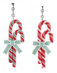 WHIMSICAL CANDY CANE - MULTIPLE STYLES (Set/1) MAGNETIC CHANDELIER ORNAMENT