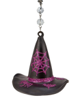 WITCH HAT (Set/3) or (Set/1) MAGNETIC HALLOWEEN CHANDELIER ORNAMENT