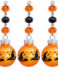 2" MINI HALLOWEEN BALL ORNAMENT (SET/3)– WITCH HAT