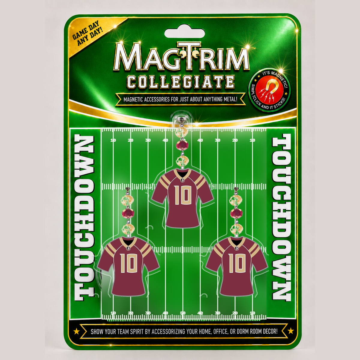 Florida State University - Jersey magnetic chandelier ornament