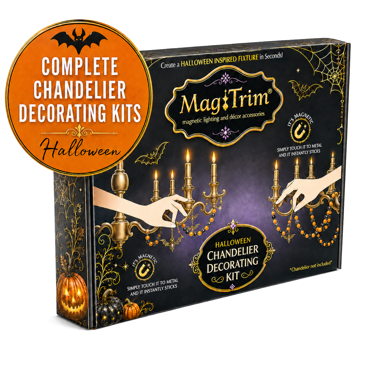 Halloween Complete Chandelier Decorating Kit