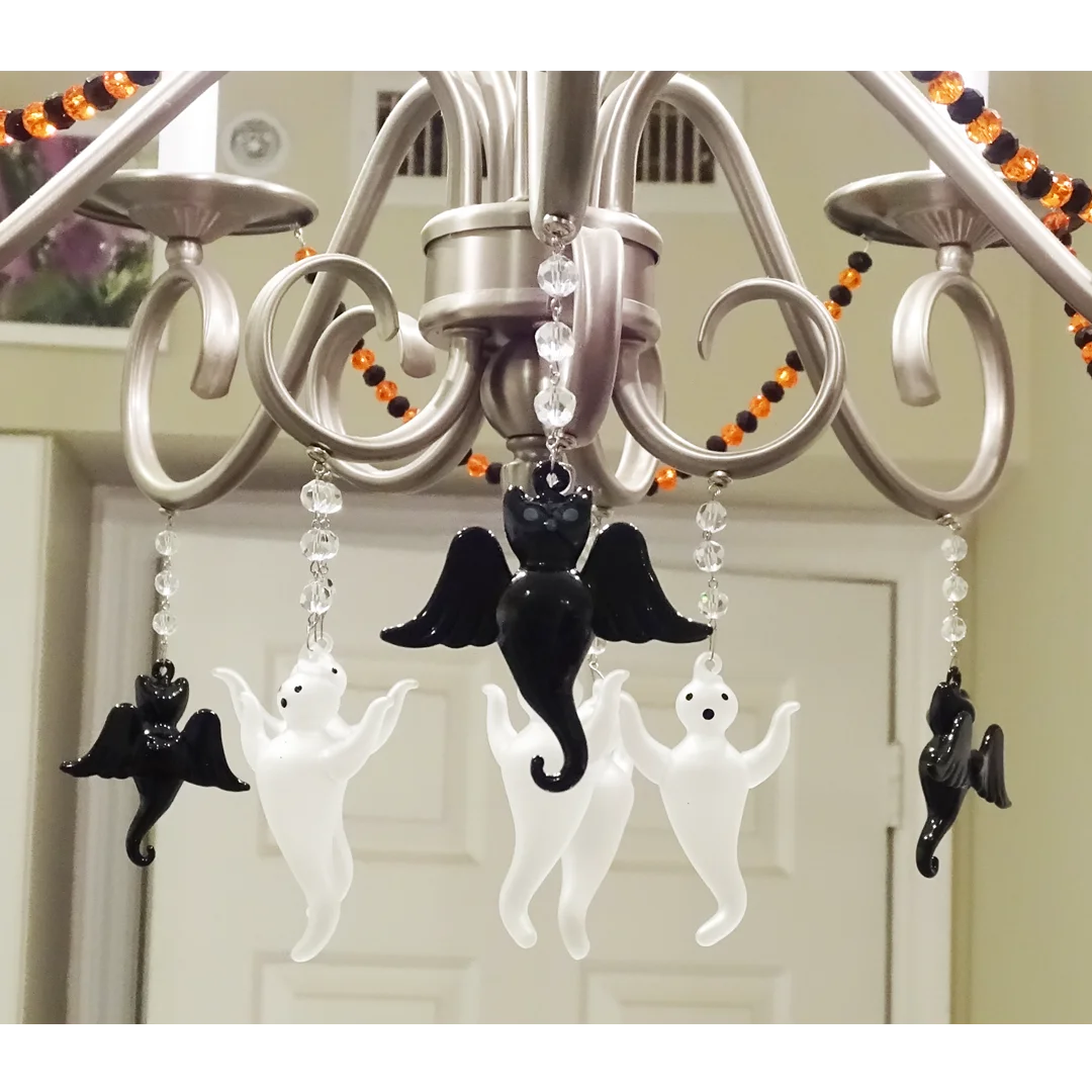 Halloween magnetic chandelier ornaments