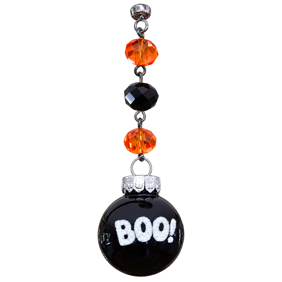 2" MINI HALLOWEEN BALL ORNAMENT (SET/3)– BOO