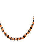 12" Crystal Garland - Orange/Black (Set of 3) Magnetic Chandelier Crystal TrimKit® - MagTrim Designs LLC