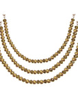 12" GOLD CRYSTAL BEAD MAGNETIC CHANDELIER GARLAND (Set/3) - MagTrim Designs LLC