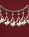 4", 3", 2.5" CLEAR TRADITIONAL CRYSTAL PENDALOGUE - 3 Sizes Available - Magnetic Chandelier Crystal