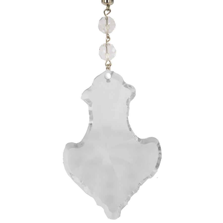 3.5" CLEAR NEOCLASSICAL CRYSTAL PENDALOGUE Magnetic Chandelier Crystal (Box of 3) - MagTrim Designs LLC