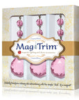 4 x 30mm PINK FACETED BALL (Box of 3) Magnetic Chandelier Crystal TrimKit® - MagTrim Designs LLC