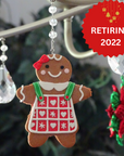 GINGERBREAD GIRL (Set/3) MAGNETIC CHANDELIER ORNAMENT