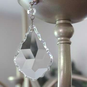 » 3" CLEAR "MINI" TRADITIONAL CRYSTAL PENDALOGUE (Set/3) Magnetic Chandelier Crystal (100% off)