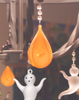 PUMPKIN (Set/1) MAGNETIC HALLOWEEN ORNAMENT - Magnetic Chandelier Accessory TrimKit®