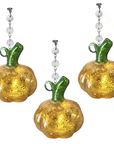 LIGHT UP PUMPKIN (Set/1) OR (Set/3) MAGNETIC HALLOWEEN CHANDELIER ORNAMENT