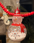 SNOWMAN (Set/3) or (Set/1) MAGNETIC CHANDELIER ORNAMENT