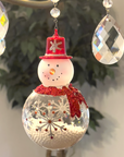 SNOWMAN (Set/3) or (Set/1) MAGNETIC CHANDELIER ORNAMENT