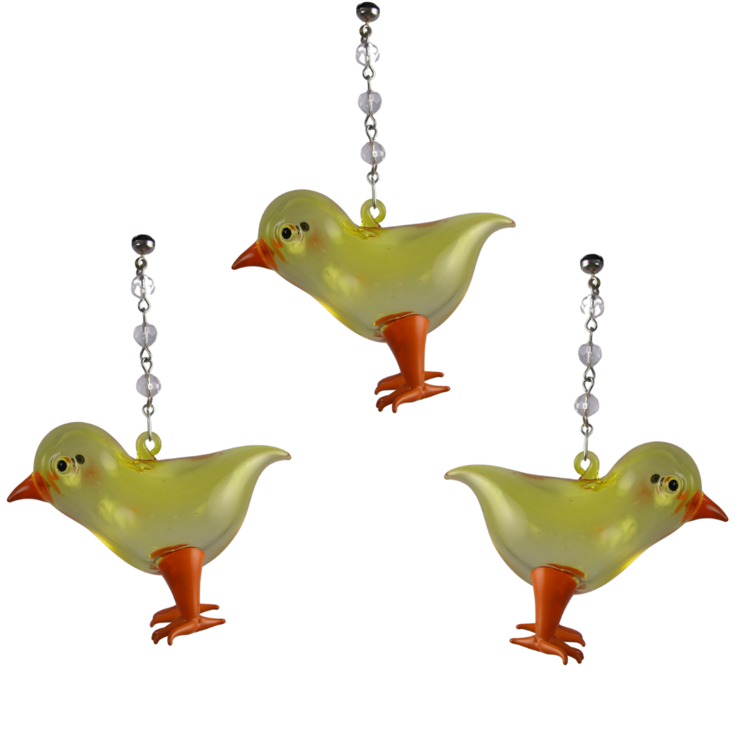 EASTER CHICK (Box of 3)  MAGNETIC ORNAMENT - Magnetic Chandelier Ornament