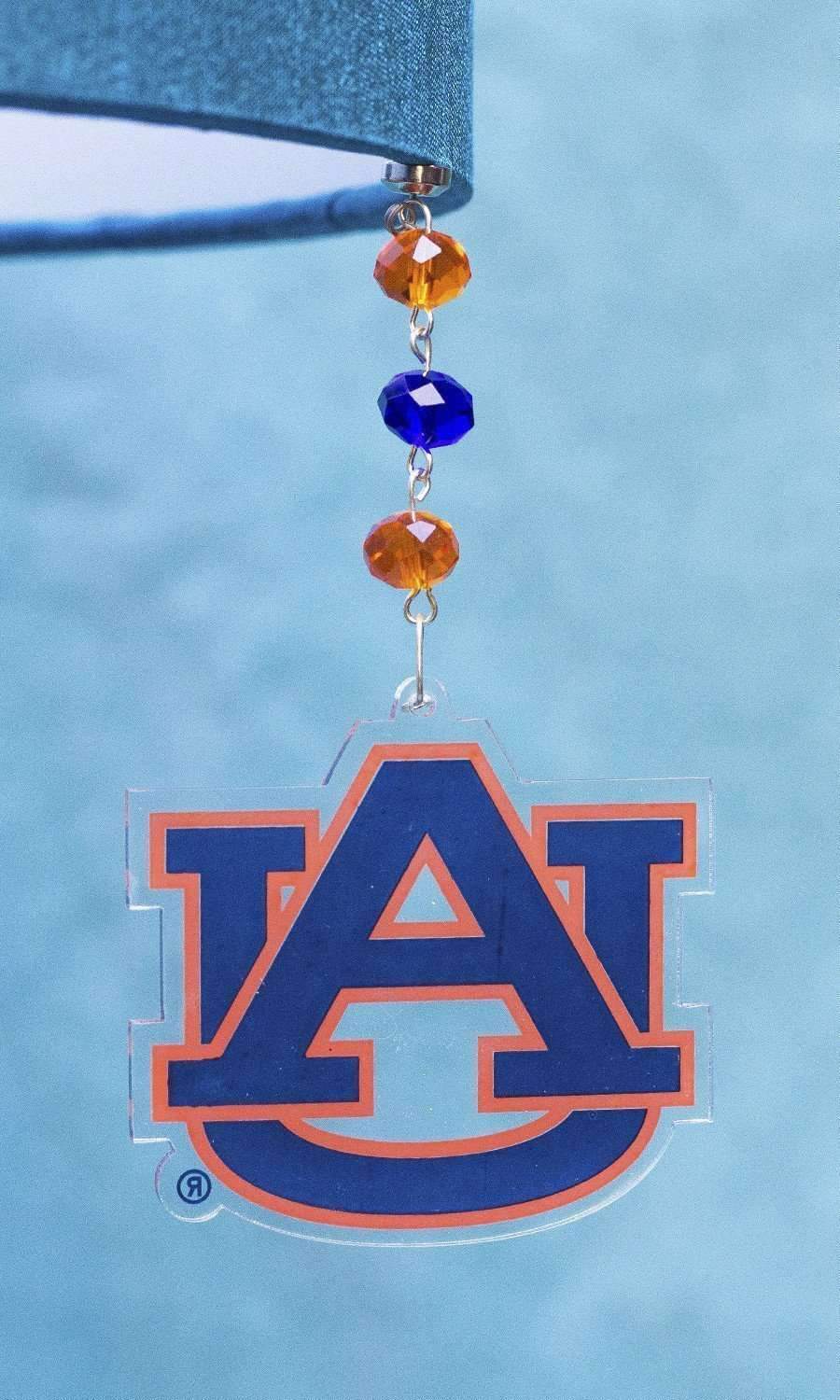 Auburn University - Logo Acrylic MAGNETIC ORNAMENT (SET/3) - MagTrim Designs LLC