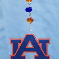 Auburn University - Logo Acrylic MAGNETIC ORNAMENT (SET/3) - MagTrim Designs LLC