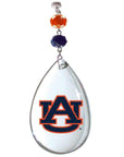 Auburn University - Logo Crystal MAGNETIC ORNAMENT (SET/3) - MagTrim Designs LLC