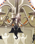 BAT (Set/3) MAGNETIC HALLOWEEN ORNAMENT - Magnetic Chandelier Accessory TrimKit® - MagTrim Magnetic Ornaments LLC