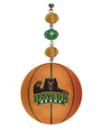Baylor University - BASKETBALL (Set of 3) MAGNETIC ORNAMENT - MagTrim Magnetic Ornaments LLC
