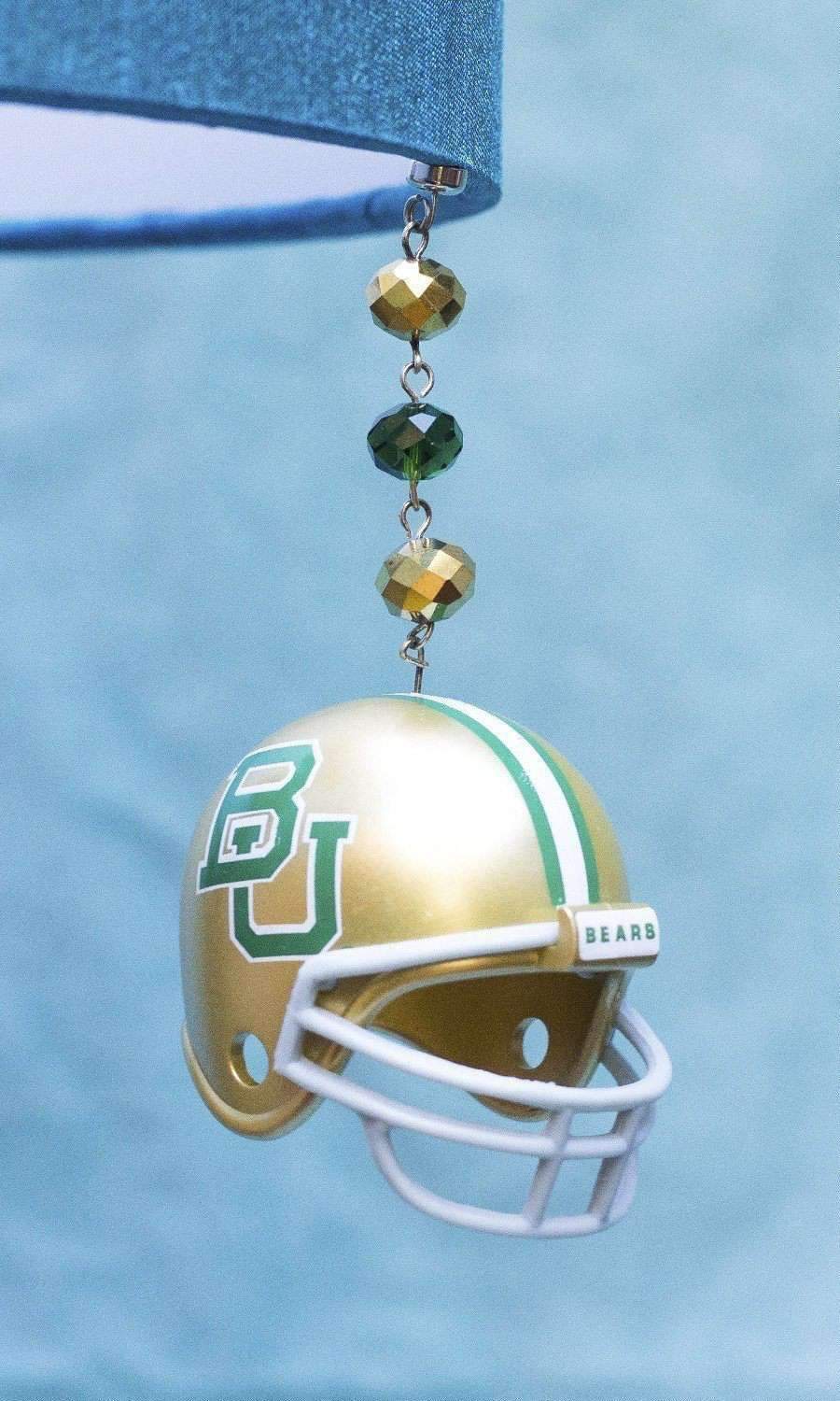 Baylor University - Helmet (set of 3) MAGNETIC ORNAMENT - MagTrim Designs LLC